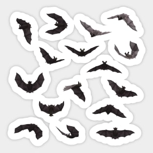 Bats sticker pack set Sticker